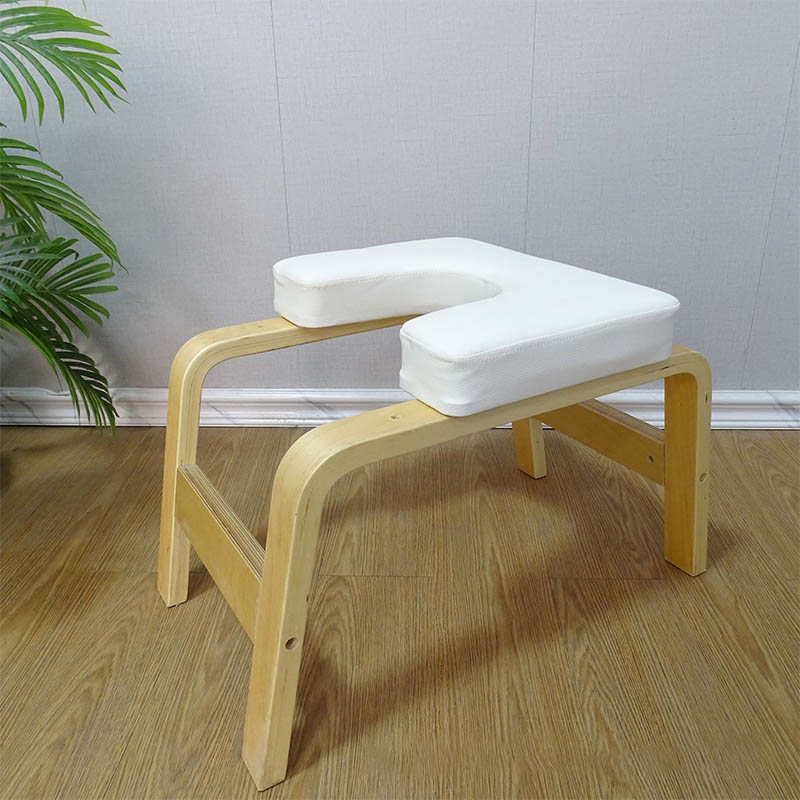 楽天市場】ヨガの逆転の椅子、ヨガの逆立ちベンチウッドスタンドヨガの