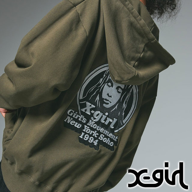 楽天市場】【最大100%ポイントバック】エックスガール X-girl ジップ