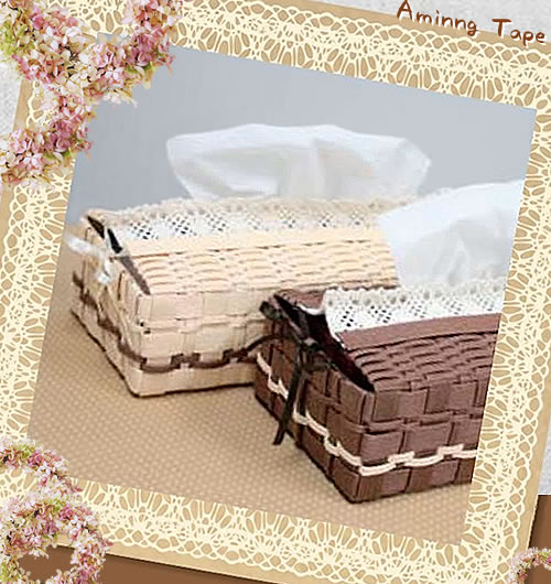 楽天市場】アミングテープキット ティッシュケースキット チョコ