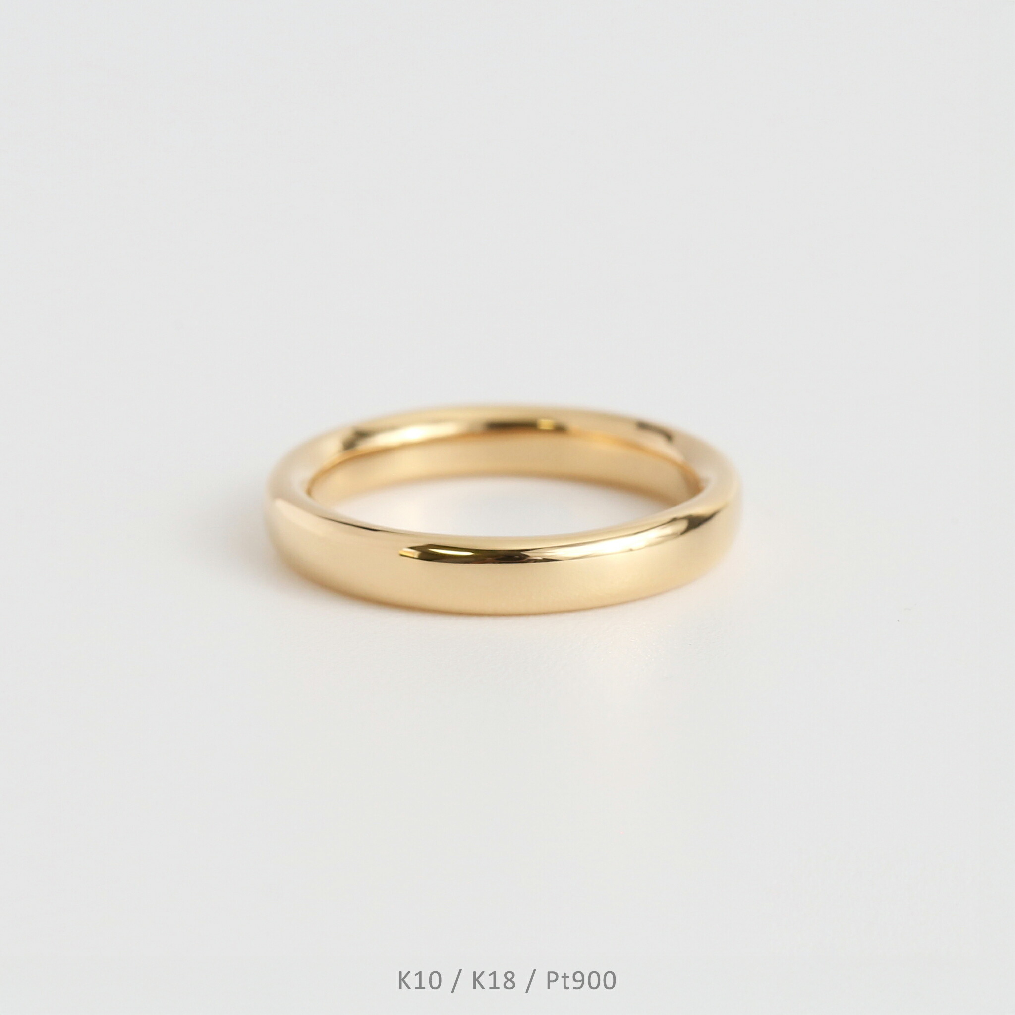 楽天市場】【Plane Nude Ring / Medium】 K10/K18/Pt900 シンプル