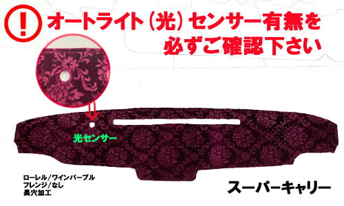 楽天市場】受注製作 軽トラ ダッシュマット スズキ スーパーキャリー