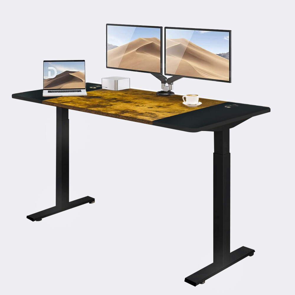 楽天市場】電動昇降デスク 幅140cm スタンディングデスク メモリ機能