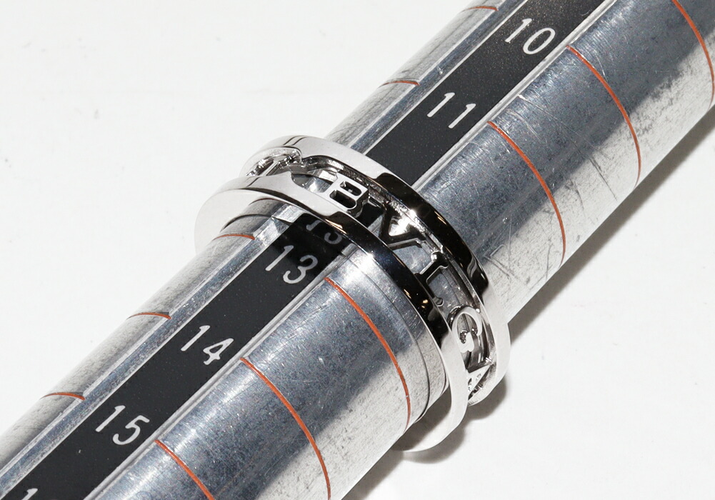 楽天市場】ブルガリ 指輪 K18WG B.zero1 ビーゼロワンリング オープン