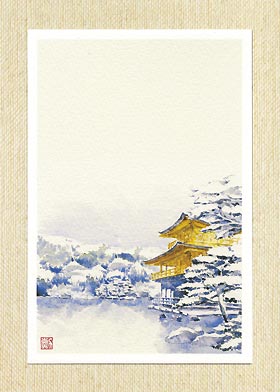 楽天市場】☆ 楽天ランキング3位入賞 ☆冬のポストカード [ 京都の風景