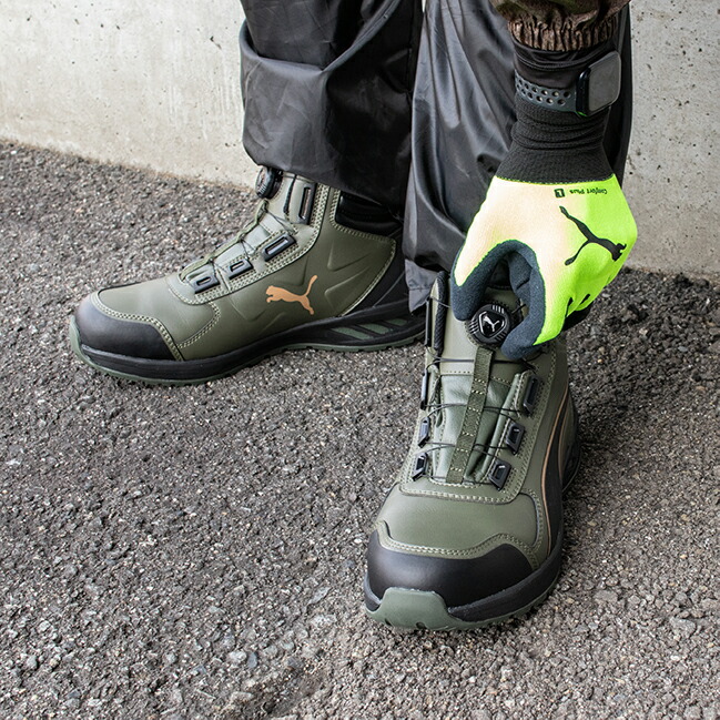 楽天市場】PUMA プーマ 安全靴 作業靴 ライダー2.0ディスクミッド