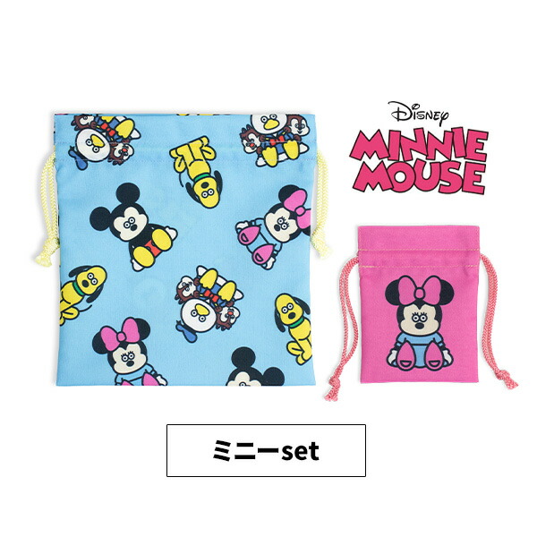 楽天市場】【松本セイジ×Disney】巾着＆マメ巾着セット（230-32）巾着