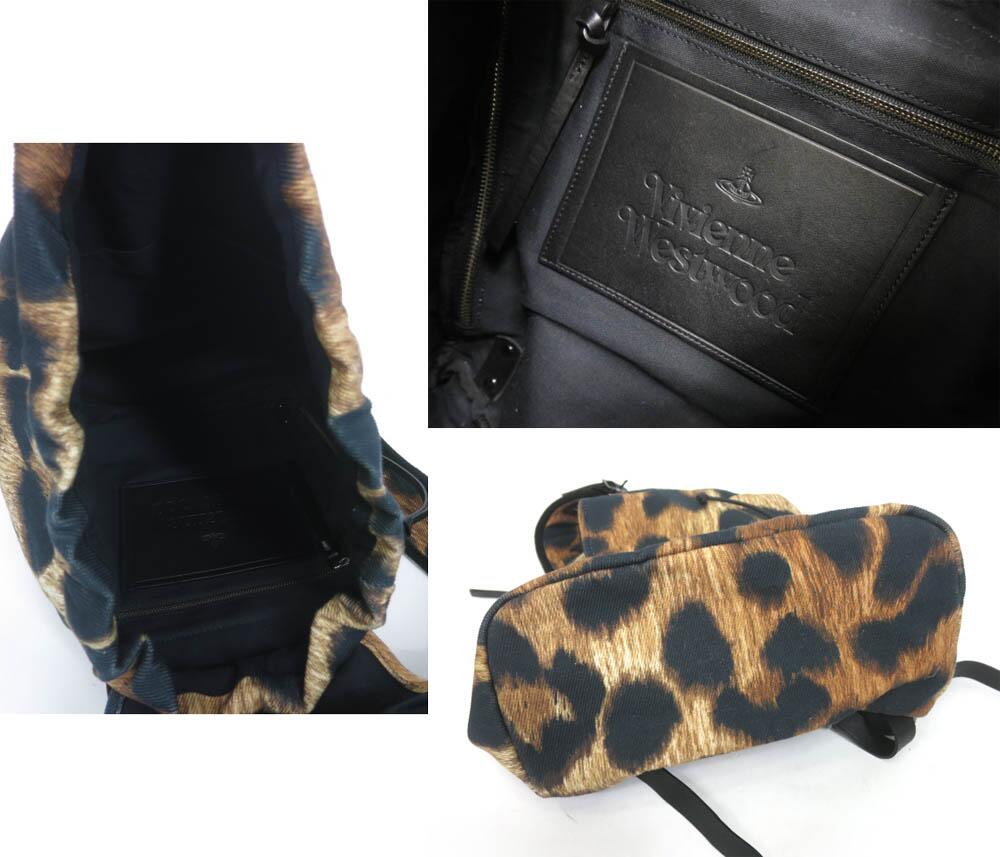 楽天市場】【中古】 Vivienne Westwood / レオパード リュック