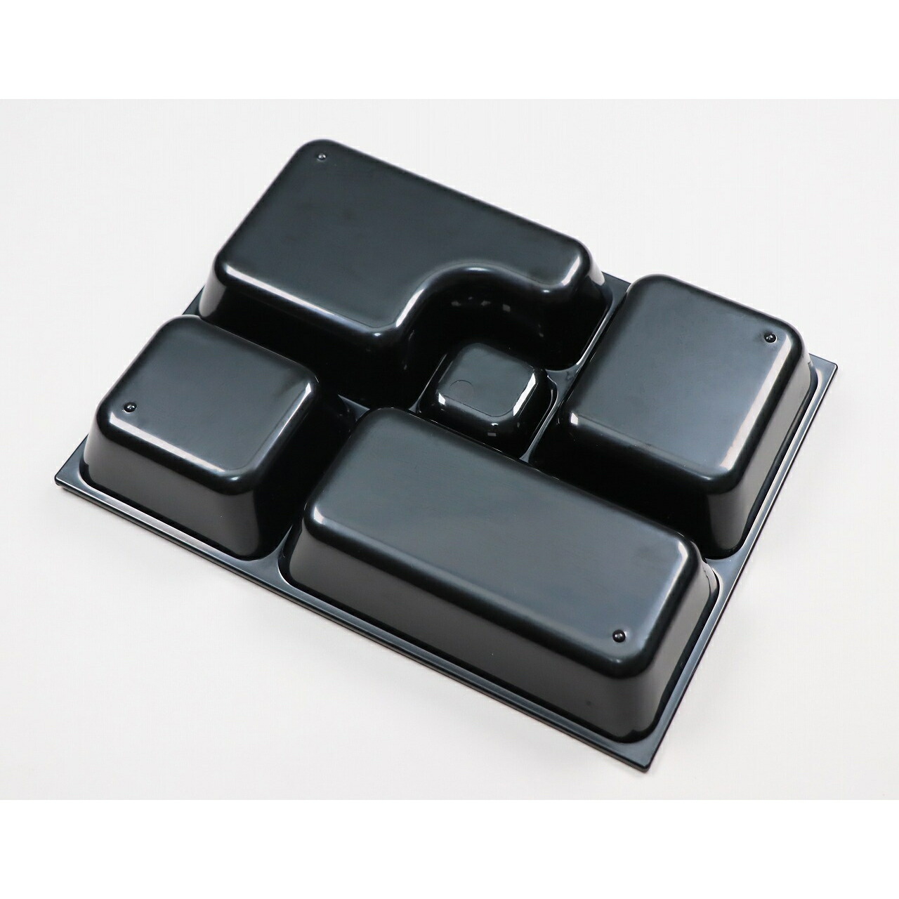 楽天市場】等持松華堂 4つ仕切付 ABS 300-15221(Z203-69)松花堂 弁当箱