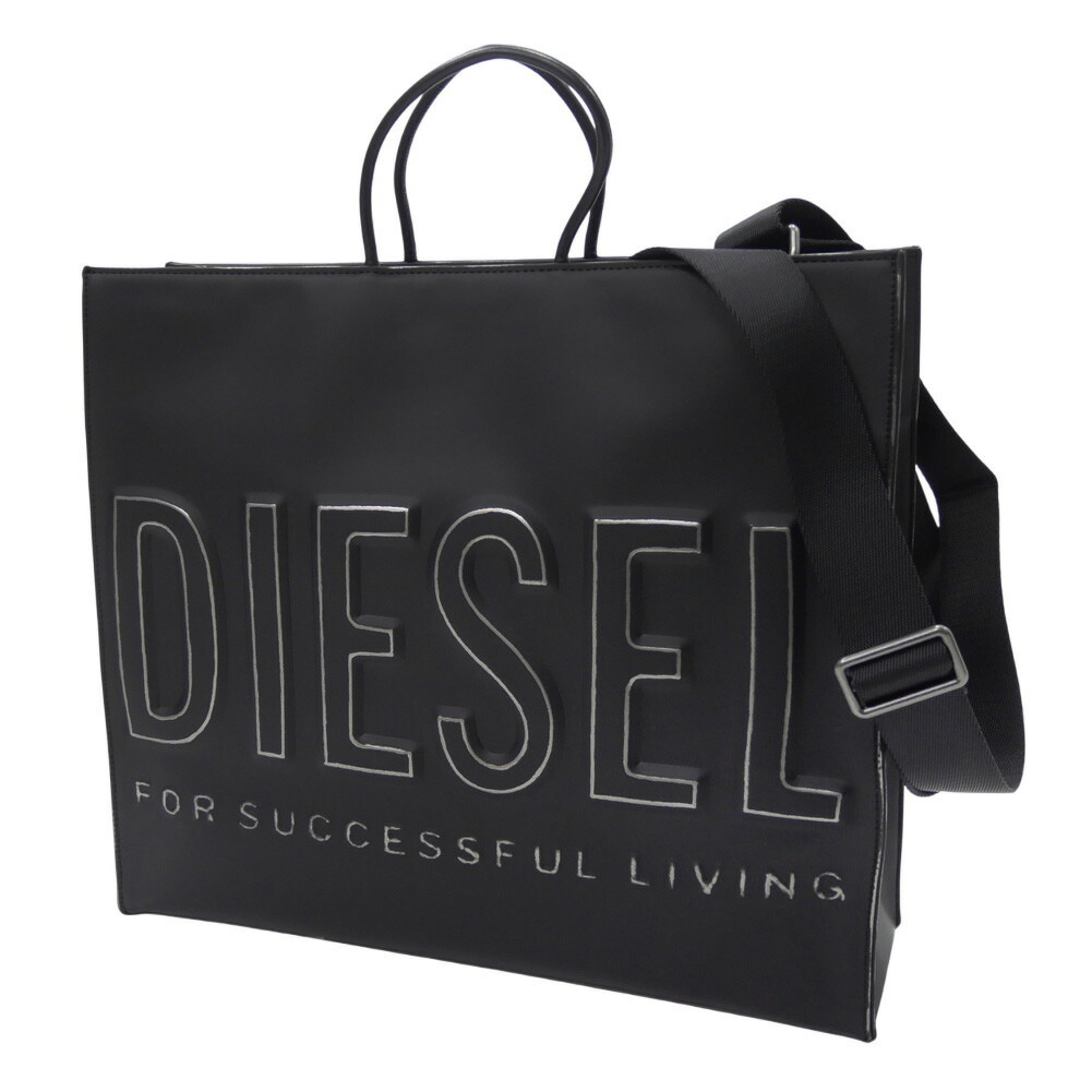楽天市場】DIESEL ディーゼル 2way トートバッグ X09931 P8078 DSL 3D