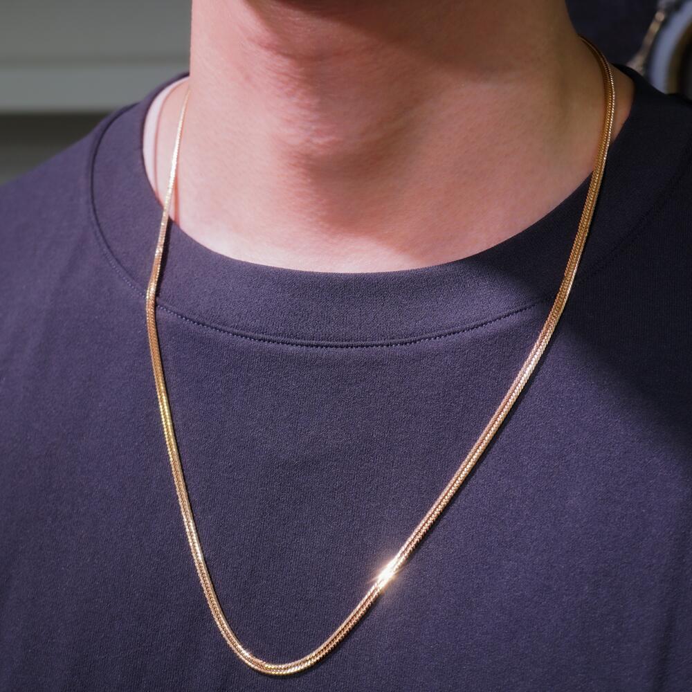 楽天市場】喜平 ネックレス K18 トリプル12面 65cm 16g 造幣局検定刻印