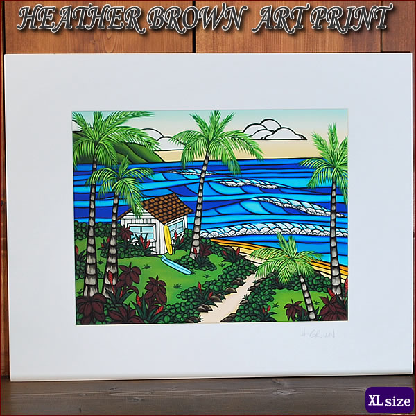楽天市場】【へザーブラウン】【Heather Brown】ART PRINT XL HAWAII