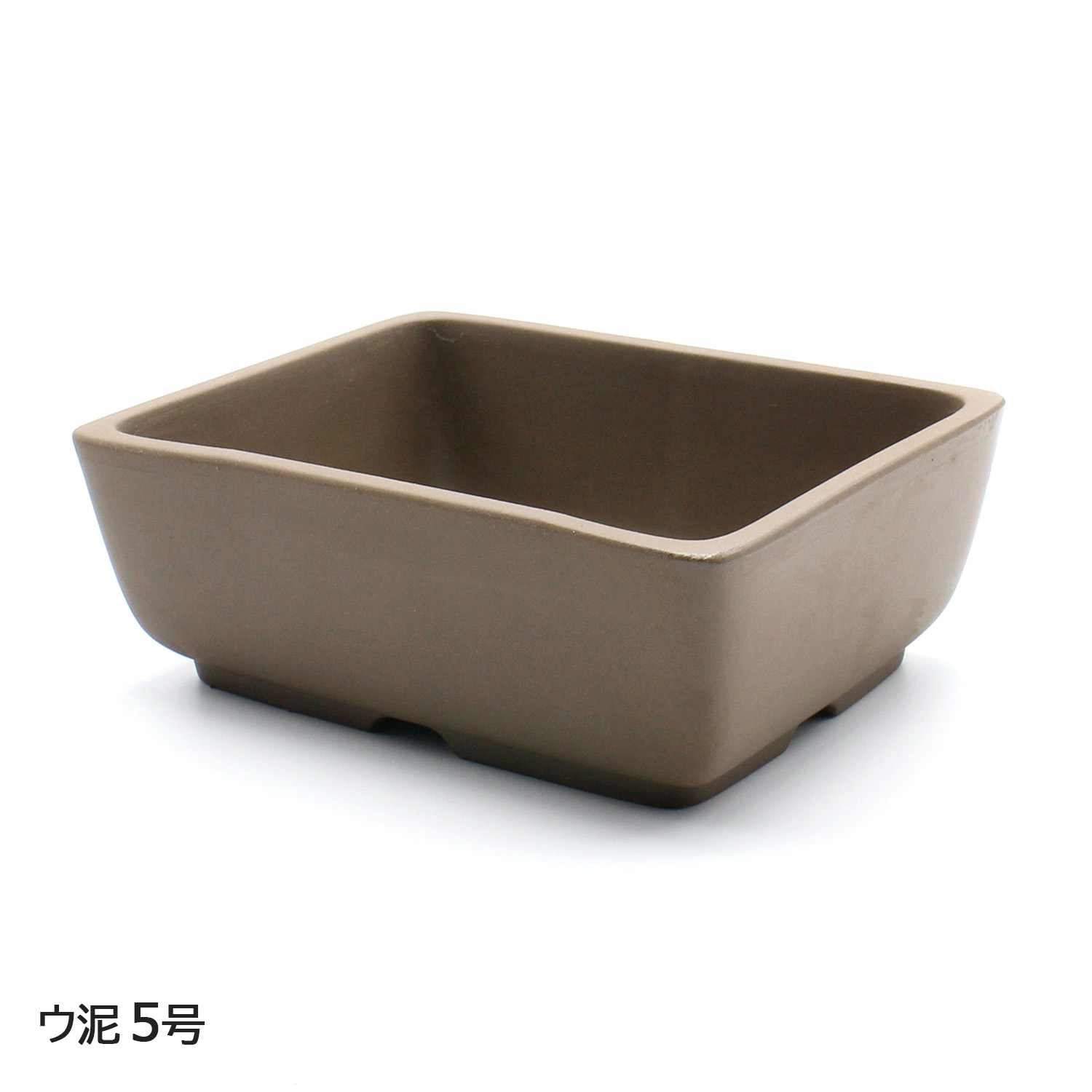 楽天市場】盆栽鉢 陶器 4〜5号 ナデ角 おしゃれ 専門店 ミニ 小さい う