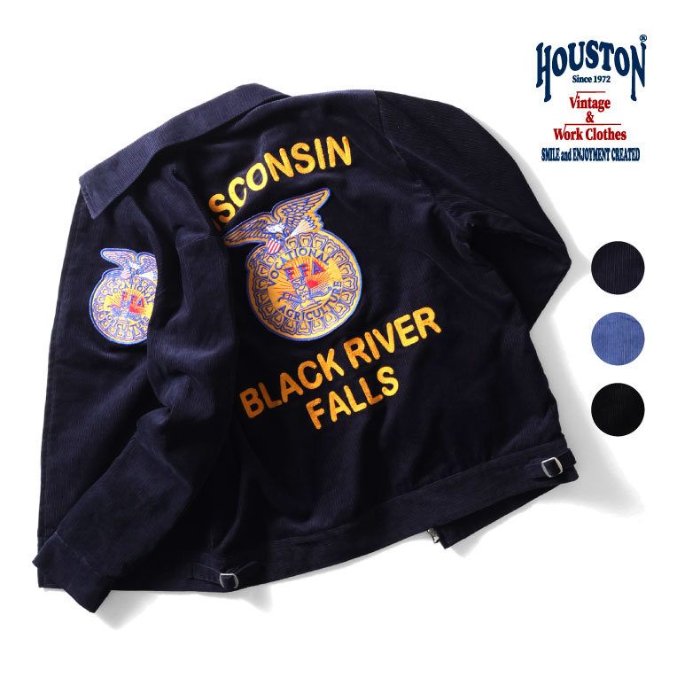 楽天市場】HOUSTON / ヒューストン 51448 CORDUROY EMBROIDERY JACKET