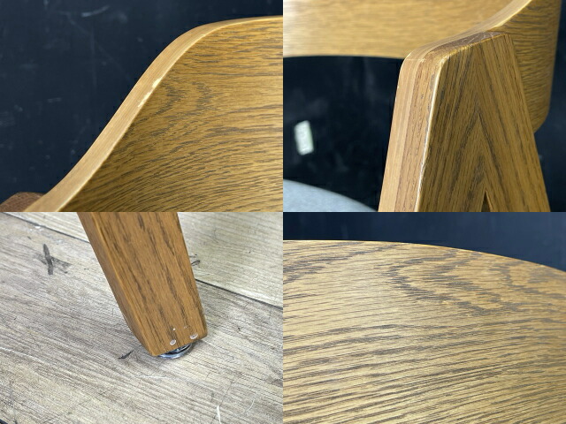 楽天市場】ウニコ エレムト ダイニングチェア オーク材 【中古】 unico