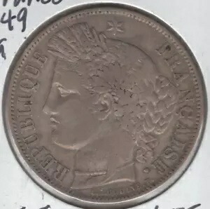 楽天市場】1849 年フランス - 5 フラン銀貨 : WORLD RESOURCE【KING店】