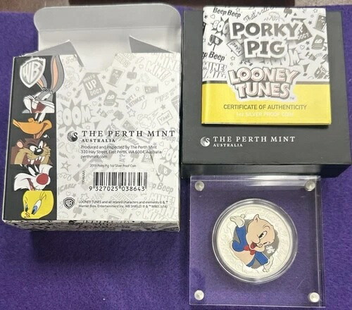 楽天市場】2019年ツバル 1オンス シルバー ルーニー・テューンズ ルナ