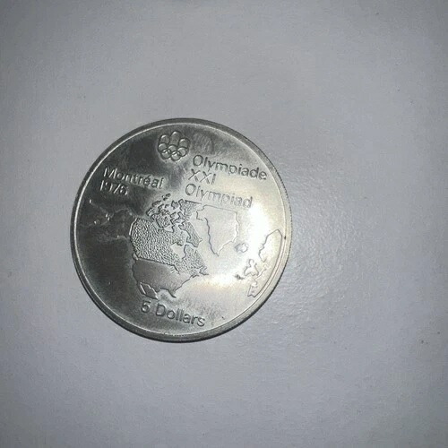 1973年 カナダ エリザベス2世 オリンピック モントリオール プルーフ 5