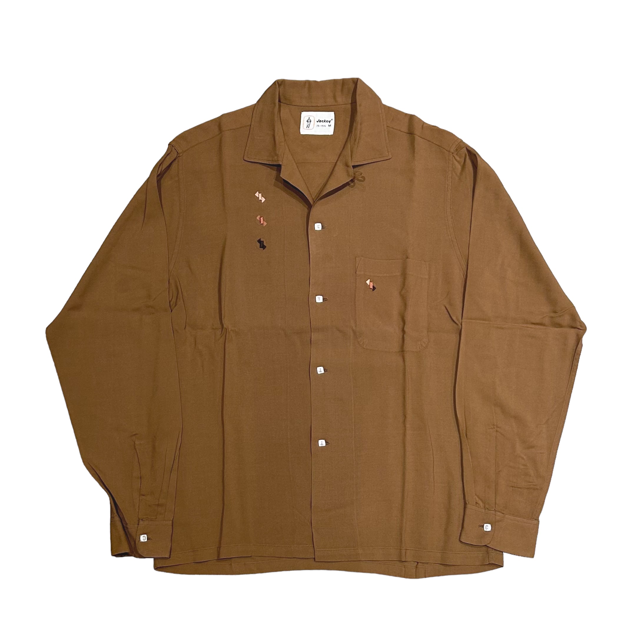 楽天市場】DEADSTOCK 50's JOCKEY Rayon Open Collar Shirt M / デッド