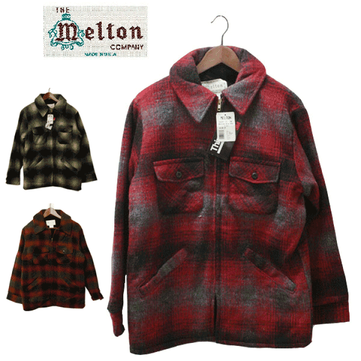 楽天市場】MELTON COMPANY（メルトン カンパニー）チェック柄 ウール