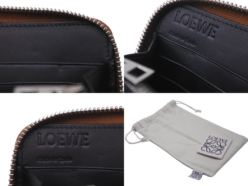 楽天市場】極美品 LOEWE ロエベ 長財布 170周年 シグネチャー ラウンド
