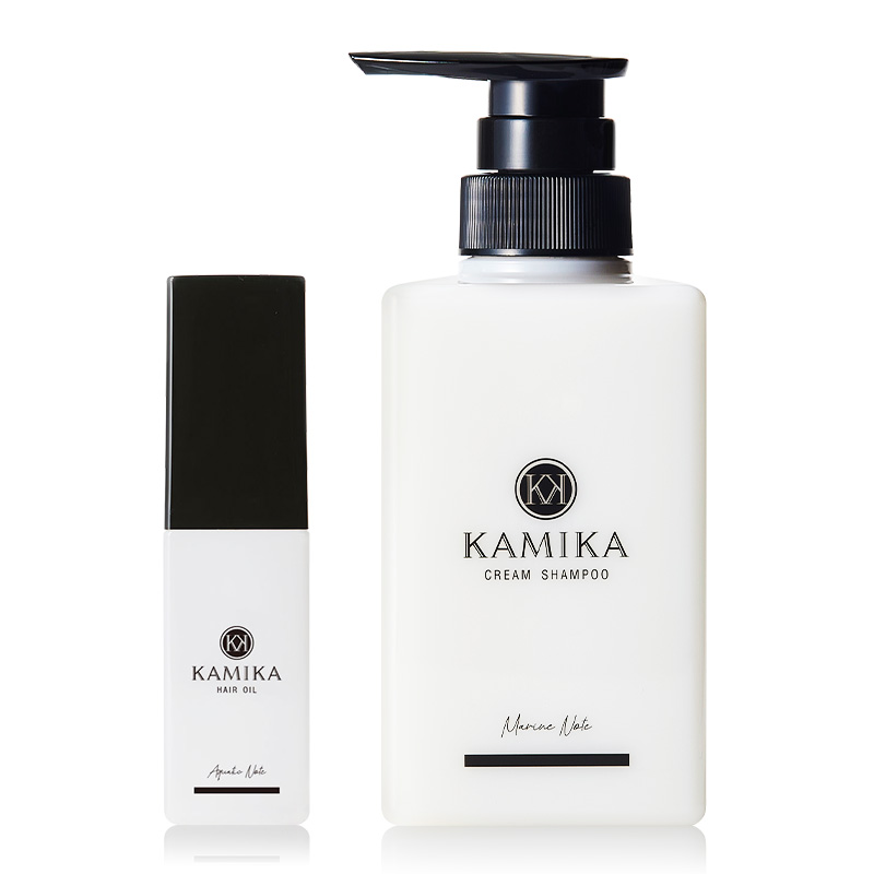 楽天市場】KAMIKA カミカ 美髪コフレセットシャンプーとヘアオイルが