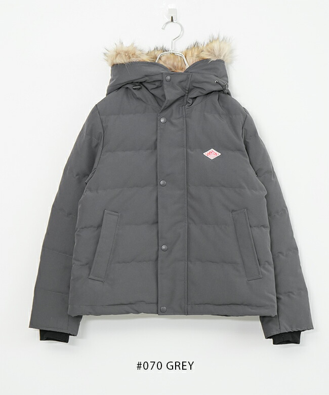 楽天市場】◇[DT-A0007TET] DANTON(ダントン) FAKE FAR HOODED DOWN