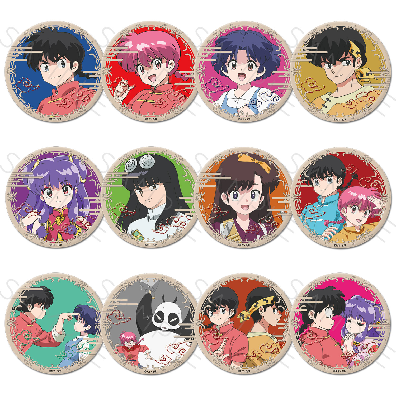 楽天市場】TVアニメ『らんま 1/2』 3WAY缶バッジ(75mm) 早乙女乱馬