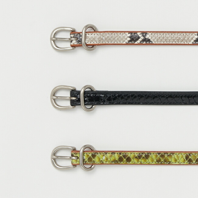 楽天市場】エンダースキーマ Hender Scheme パイソンテールベルト