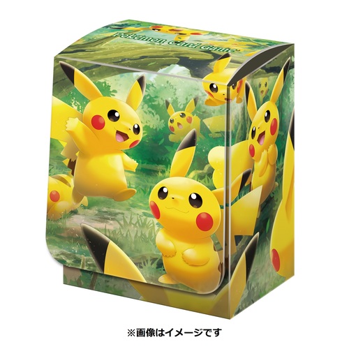 楽天市場】ポケモンカードゲーム デッキケース ピカチュウの森 : WFS