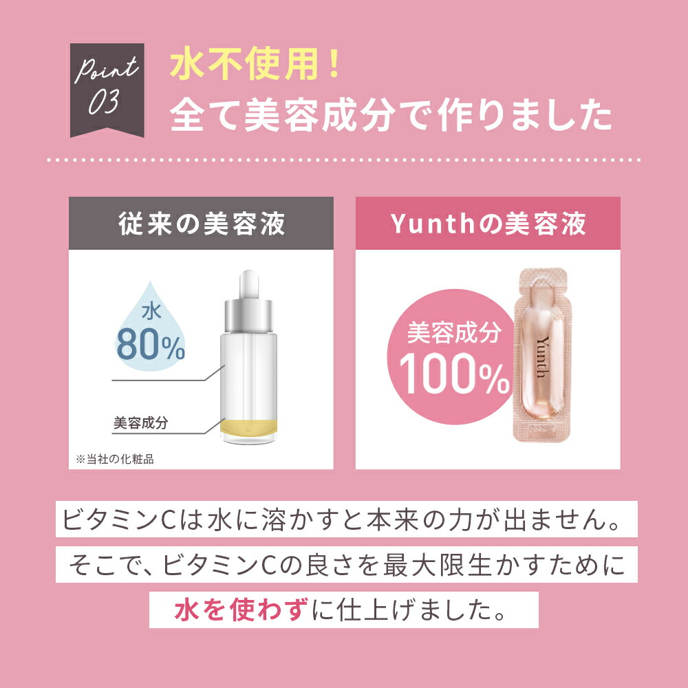 楽天市場】【公式】Yunth 生ビタミンC 美白美容液 ミッキー＆ミニー