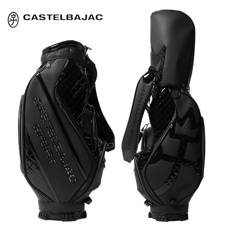 新品】CASTELBAJAC バッグ 7232181302 ゴルフバッグ 黒 CASTELBAJAC
