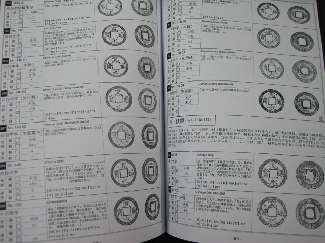 楽天市場】【古銭文献】新寛永通寶収集リスト 寛永通宝400年祭推進委員