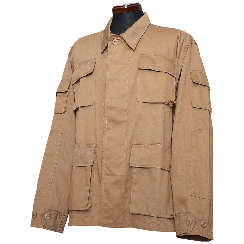 楽天市場】米軍タイプ BDUジャケット カーキ JB003YN メンズ
