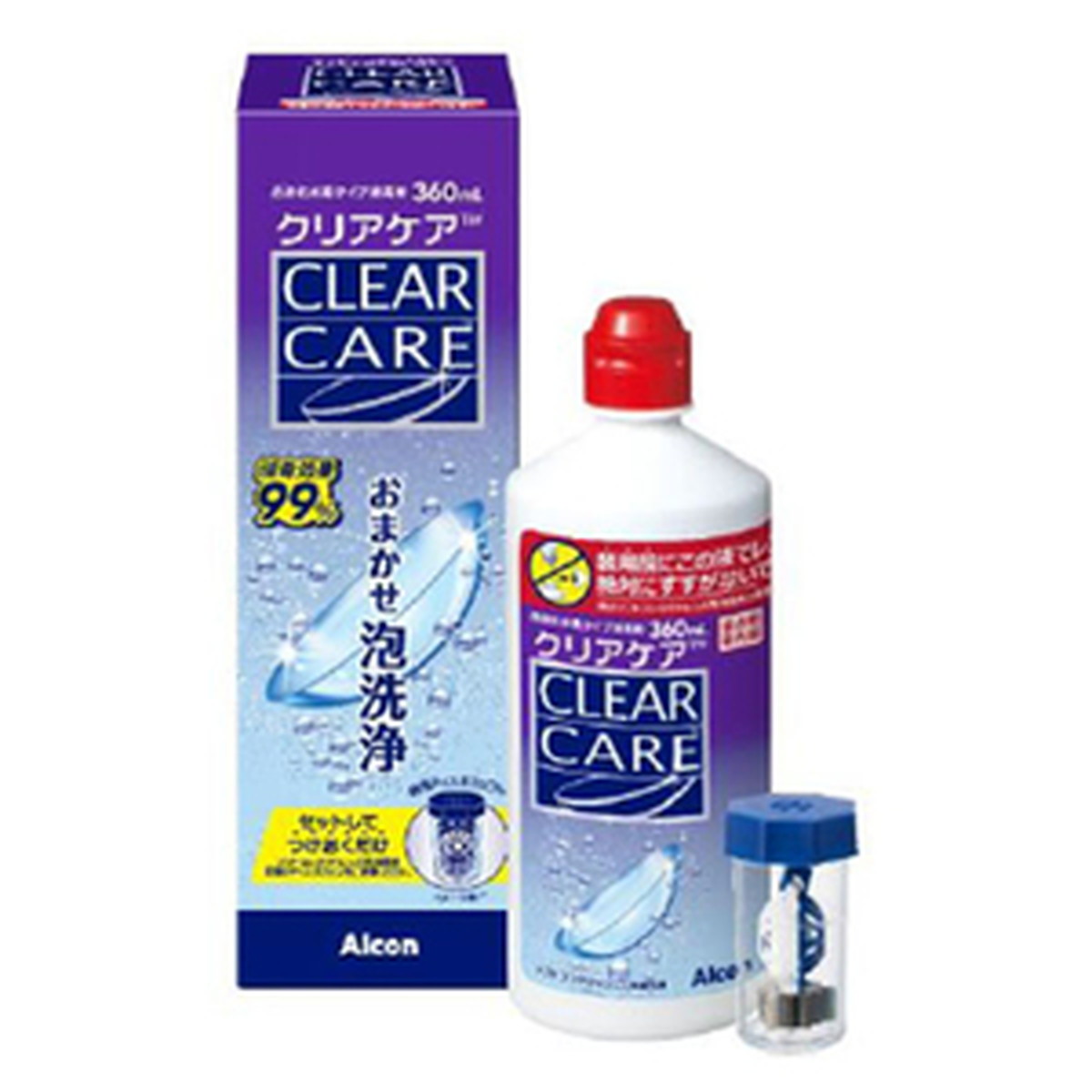 楽天市場】アルコン クリアケア 360mL コンタクトレンズ 洗浄液 医薬部