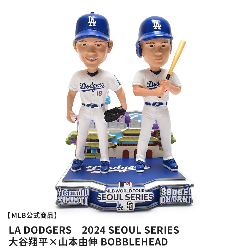 楽天市場】【MLB公式商品】 MAJOR LEAGUE BASEBALL BOBBLEHEAD LAD