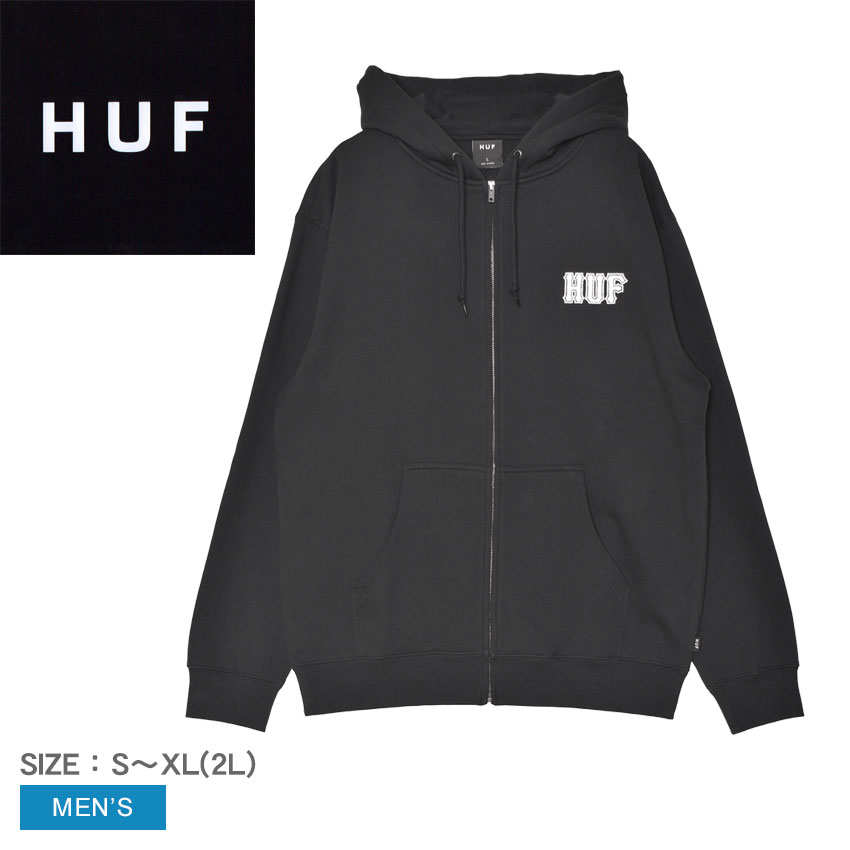 楽天市場】ハフ パーカー HUF SET CLASSIC LOGO F／Z メンズ ブラック