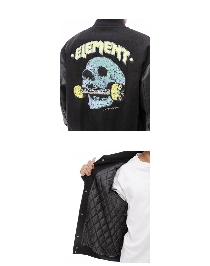 楽天市場】エレメント HRTN STADIUM JACKET スタジアムジャケット