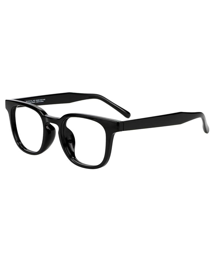 楽天市場】| ウェリントン型 メガネ (ブラック) Zoff CLASSIC 黒縁