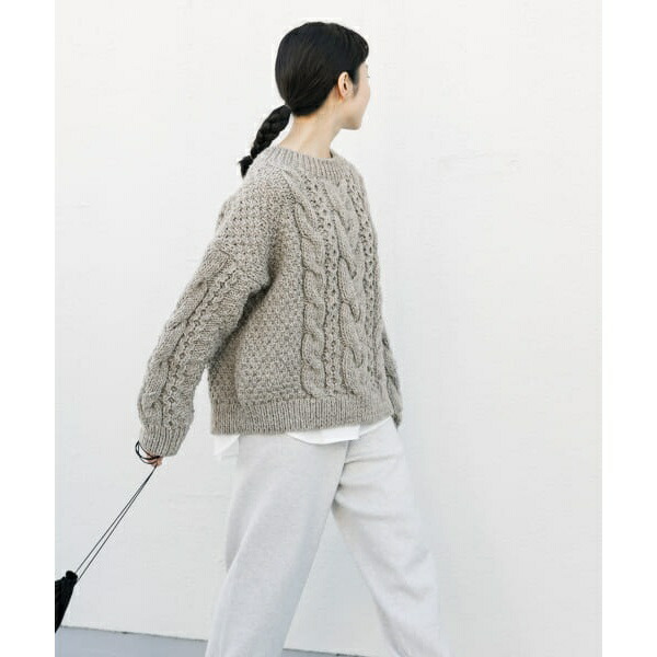 楽天市場】ペルーアランクルーネックニット／かぐれ（kagure） : 丸井