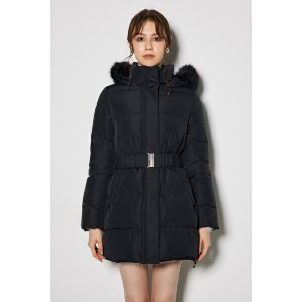 楽天市場】シャーリングゴムベルト付きシェイプダウンコート／リエンダ