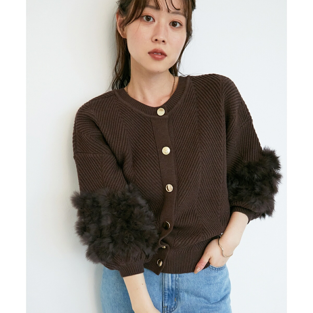 楽天市場】《手洗い可能》TORRAZZO DONNA別注ラビットファーニット