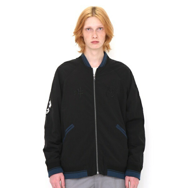 楽天市場】【ユニセックス】コラボレーションブルゾン/阿吽猫破魔矢