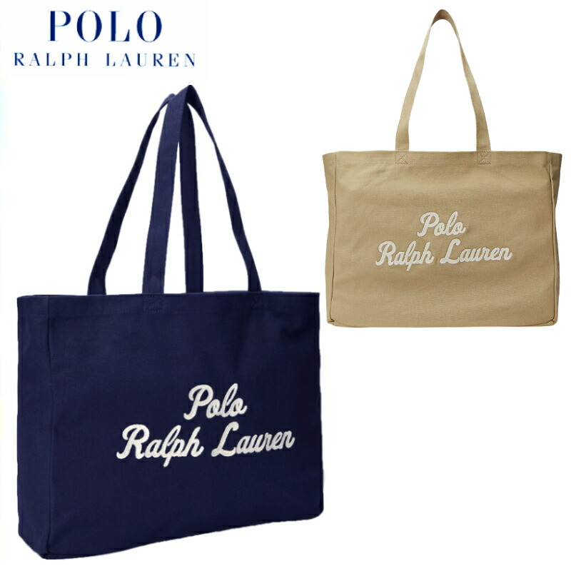 楽天市場】POLO RALPH LAUREN CANVAS TOTE BAG / 刺繍 / ポロ ラルフ
