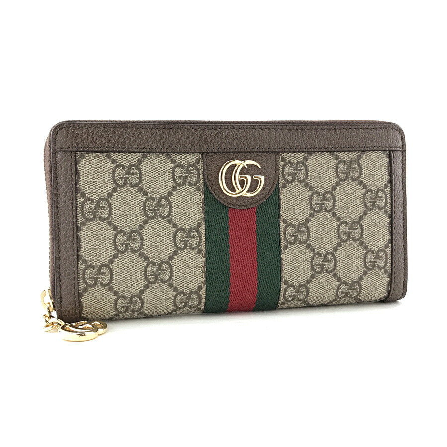 楽天市場】グッチ GUCCI 長財布 ラウンドファスナー オフィディア