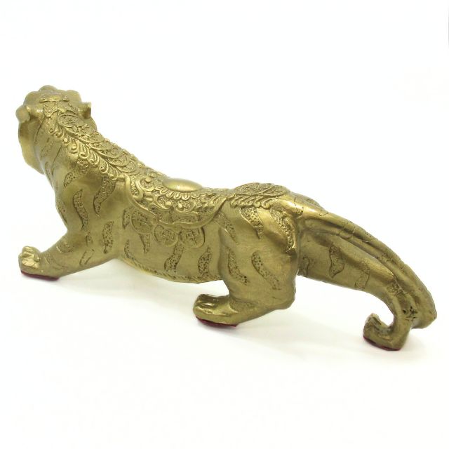 楽天市場】虎 置物 風水 虎の置物 大サイズ最大長さ約23cm 真鍮