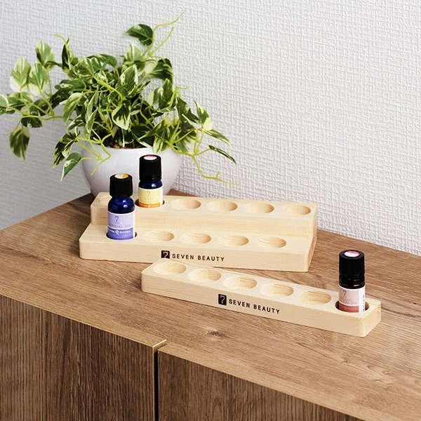楽天市場】エッセンシャルオイル ディスプレイスタンド 1段 6本用