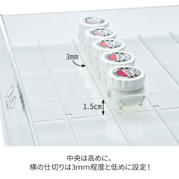 楽天市場】ジェルネイル 収納 アクリルケース ボックス OMD 120個 収納