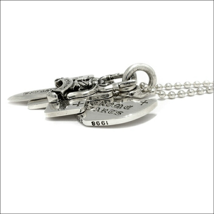 楽天市場】【CHROME HEARTS クロムハーツ】3 Trinkets Pendant