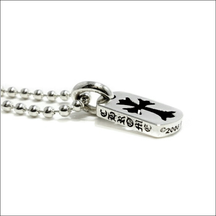 楽天市場】【CHROME HEARTS クロムハーツ】Tiny Cut Out Cross Dog Tag