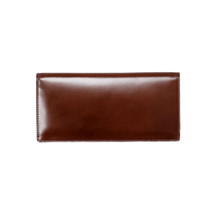 Cordovan Long Wallet - Cordovan - –Timeless Leather Designs